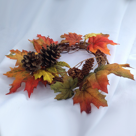 Fall Floral Ring - Centerpieces & Columns - Fall decoration table enhancement